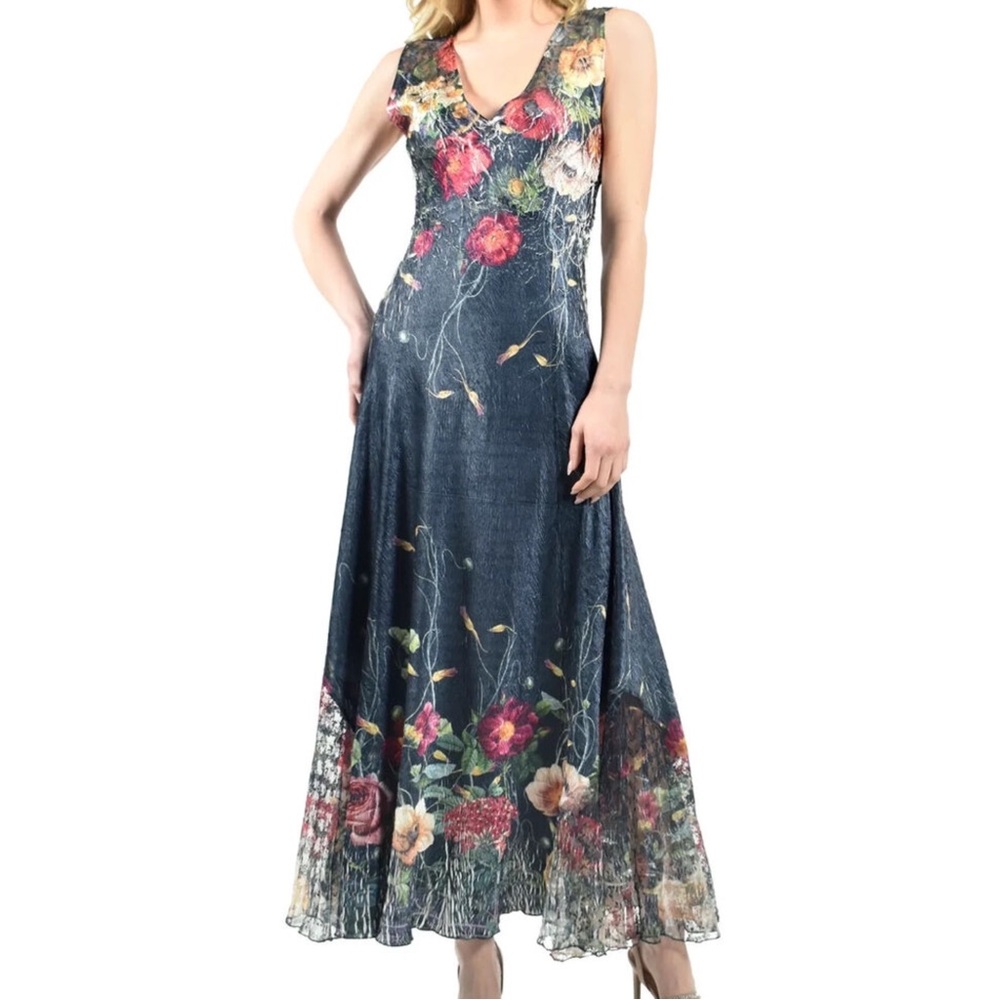 Komarov Floral Maxi Dress